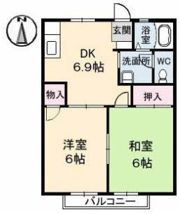 サンライフ木太 C棟の間取り画像