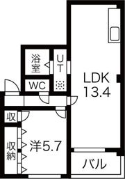ルプソアール東山の間取り画像