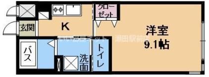 ユニヴァリィ貴船の間取り画像