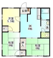 コーポ岡部A棟の間取り画像