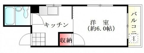 ULTIMATE ONE BLDG鶴見の間取り画像
