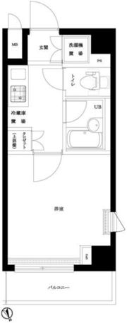 ルーブル大井町参番館の間取り画像