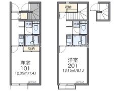 レオネクストメゾン山北の間取り画像