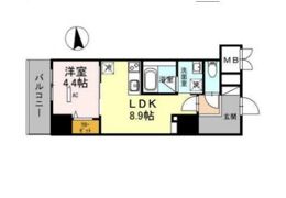 グランセジュール江坂の間取り画像