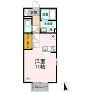 La casa 持田の間取り画像