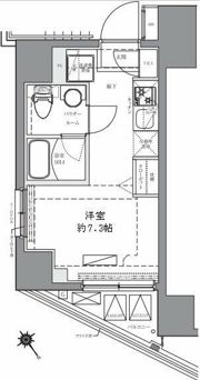 AZEST関内の間取り画像