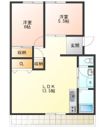 天神マンションの間取り画像