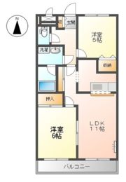 エクセレンス戸田公園の間取り画像