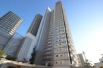広島ガーデンシティ白島城北ウエストタワーの外観