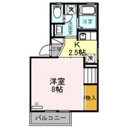 ロイヤルファミール Bの間取り画像