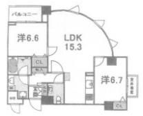 フォンテ上御影の間取り画像