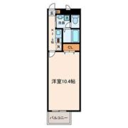 アンプルールフェールKOKIの間取り画像