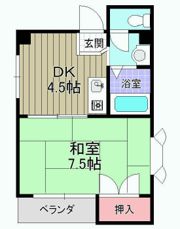 グレイスハイツオオマエの間取り画像
