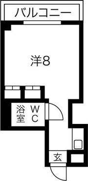 ユニオンハイツの間取り画像