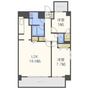 グランルクレ新大阪の間取り画像