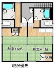 松浦アパートの間取り画像