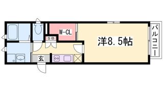 シャーメゾン上沢の間取り画像