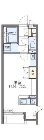 レオネクストオリーブハウスⅥの間取り画像