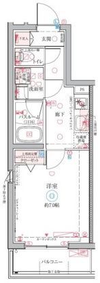 クレヴィスタ氷川台の間取り画像