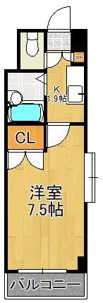 アリエストムの間取り画像