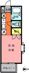 セジュル榎本の間取り画像