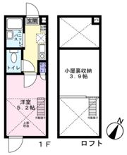 リブ東小岩の間取り画像