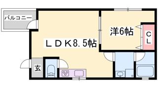 リーフハイツの間取り画像