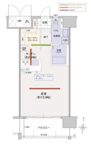 ミッド・シティ岡山の間取り画像