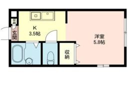 サニーハイツ新川の間取り画像