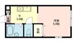サニーハイツ新川の間取り画像