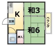 相原荘の間取り画像