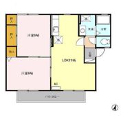 二瀬川ノーバ Bの間取り画像