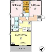 アーバンコート長嶺南の間取り画像