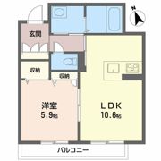 ベレオ アトリエール住吉の間取り画像