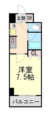 パークビュー王子駅前の間取り画像