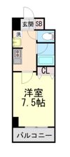 パークビュー王子駅前の間取り画像
