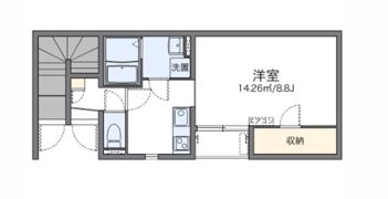 レオネクストキャトル ポッシュの間取り画像