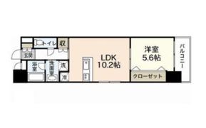 スプリングヘッズ鷹野橋の間取り画像