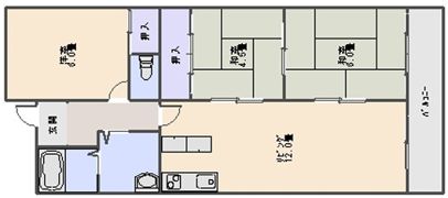 アビテ東千里の間取り画像