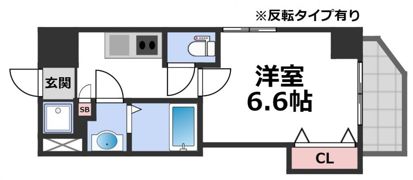 ラグゼ都島北Ⅰの間取り画像