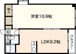 ハイコート秀の間取り画像