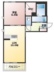 シャーメゾンさくらB棟の間取り画像