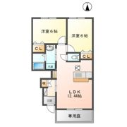 アムール弐番館の間取り画像