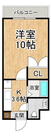 ハーバルフラットの間取り画像