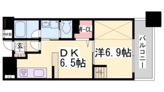 アーバネックス神戸駅前の間取り画像