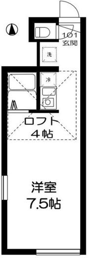 アプリコットの間取り画像