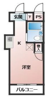 スカイコート西横浜第2の間取り画像