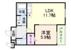 ヴェルメゾン南郷の間取り画像