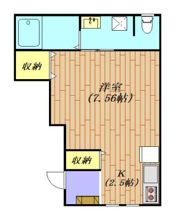 レコラ行徳 102号室の間取り画像