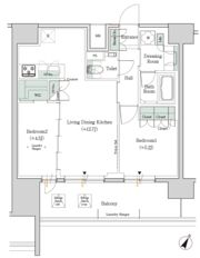 ONE ROOF RESIDENCE TAMACHIの間取り画像